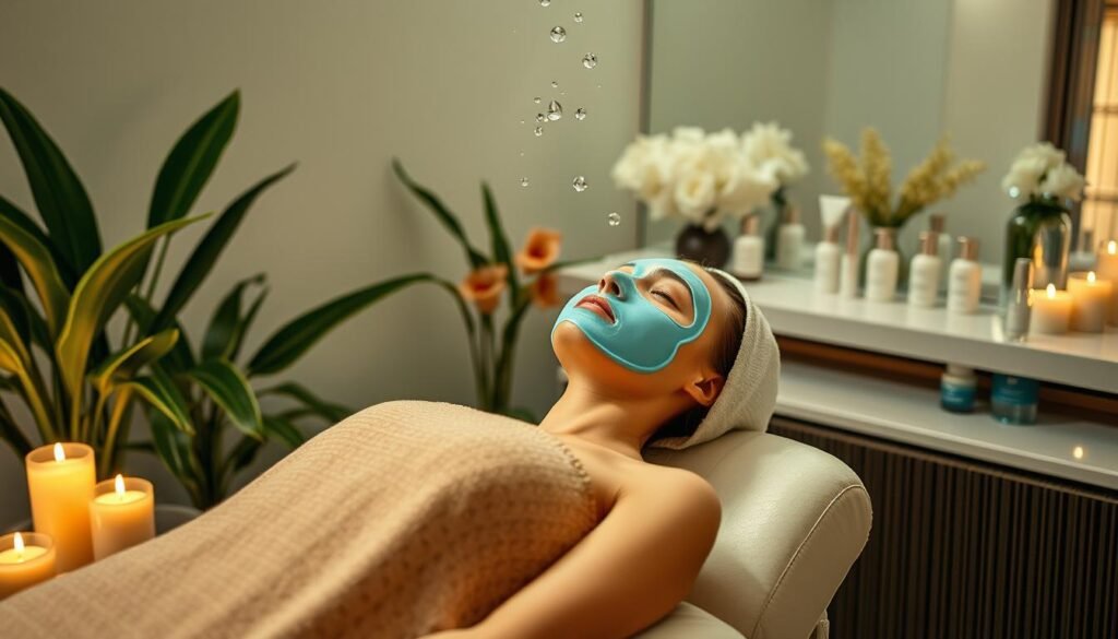 תהליך הלחות לטיפוח פנים