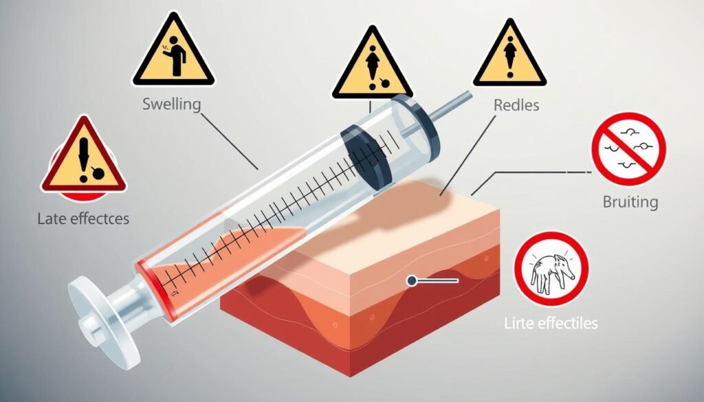 סיכונים ותופעות לוואי של Lipodissolve