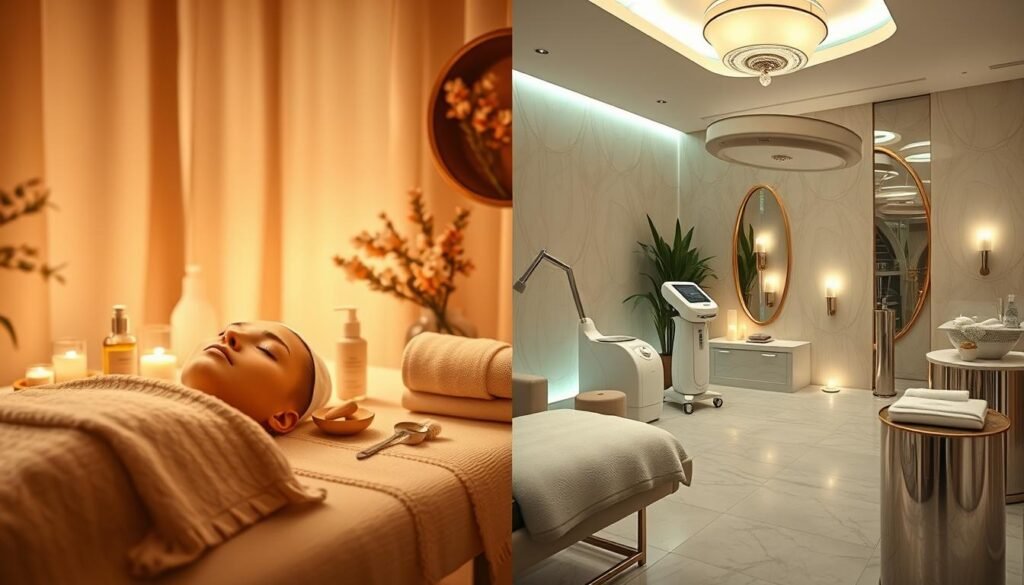 טיפולי פנים ביתיים נגד טיפולי עור מקצועיים