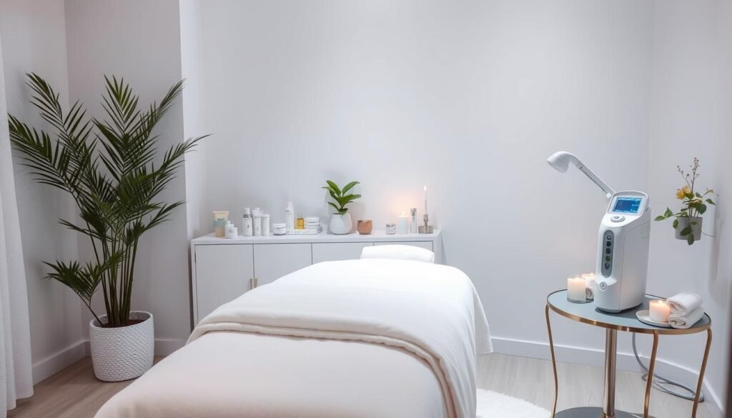 preparation for laser skin treatments