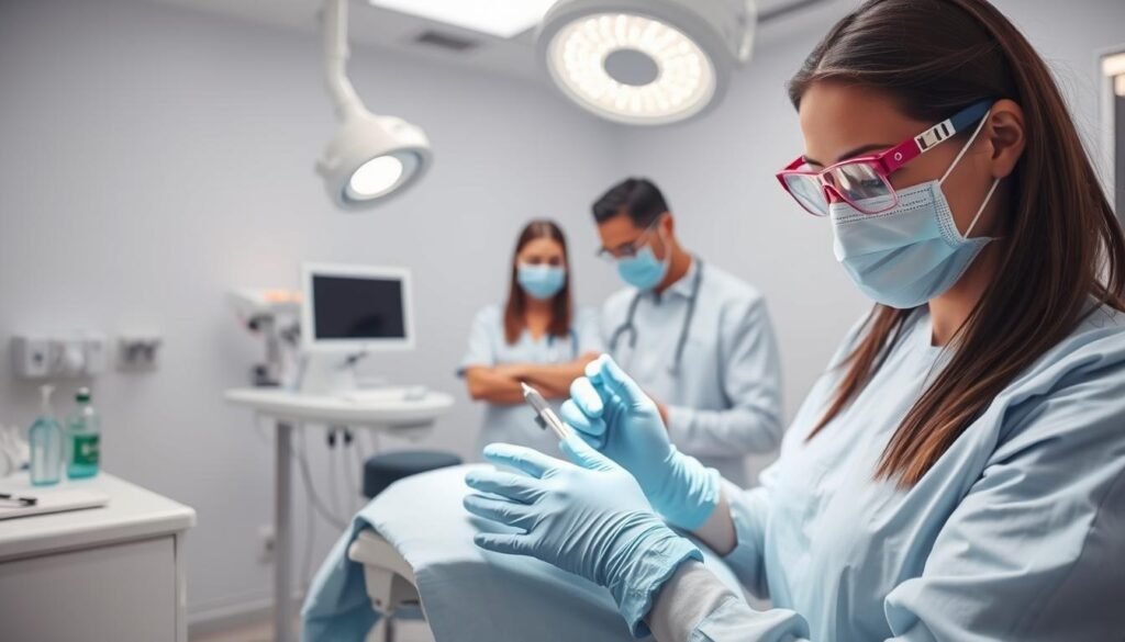 safety measures in mole removal