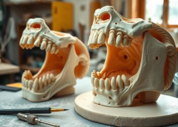 טכניקות פיסול למבנה לסת