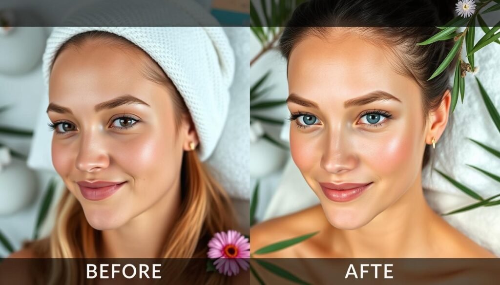 תוצאות טיפולי הבהרה