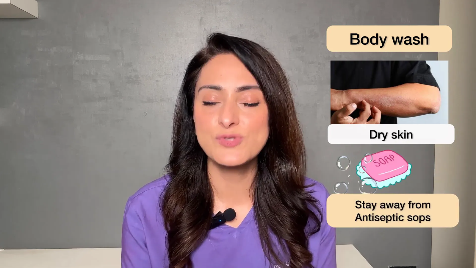 ג'ל רחצה עדין לעור יבש