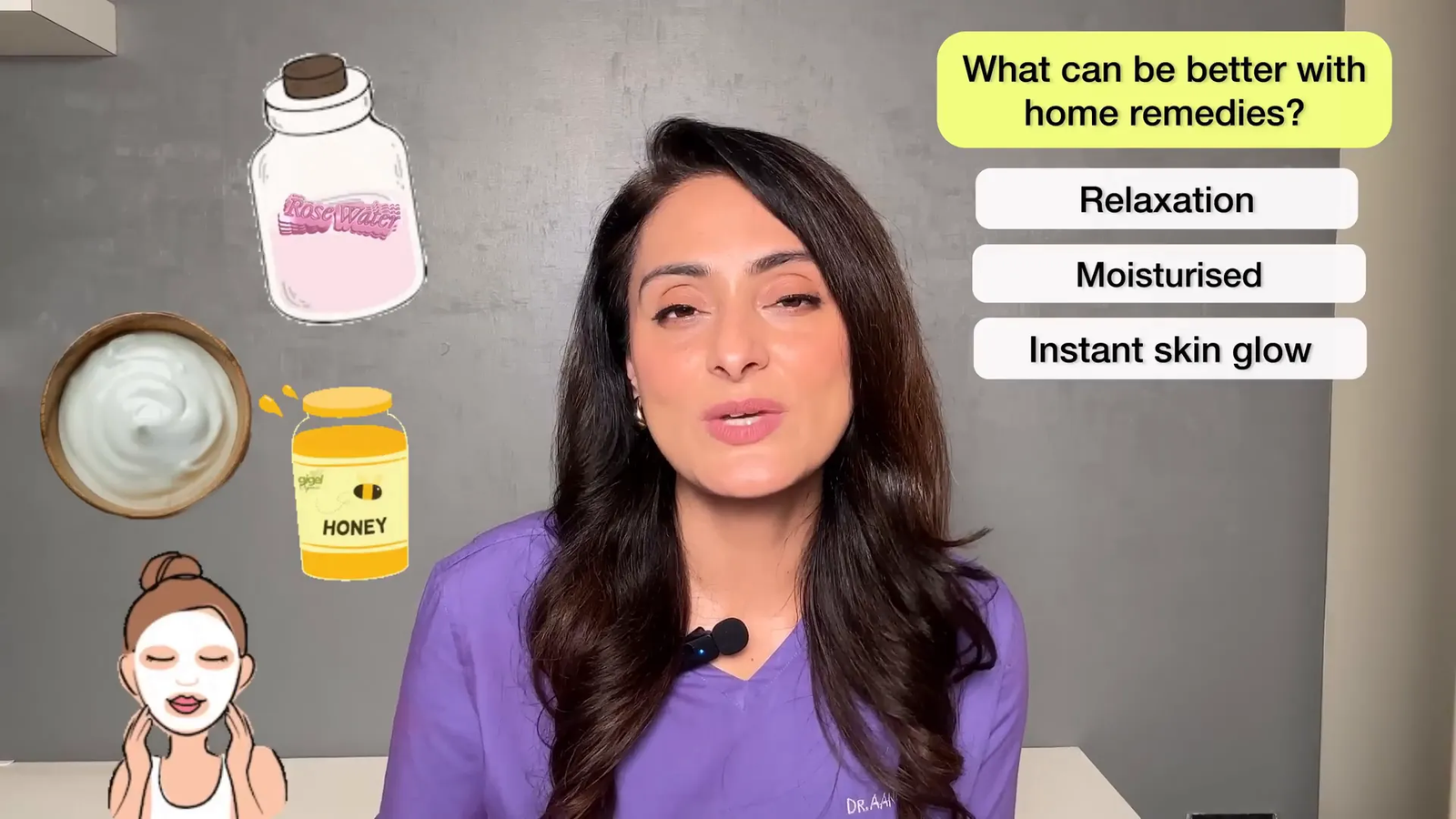 מסכת דבש להענקת זוהר לעור