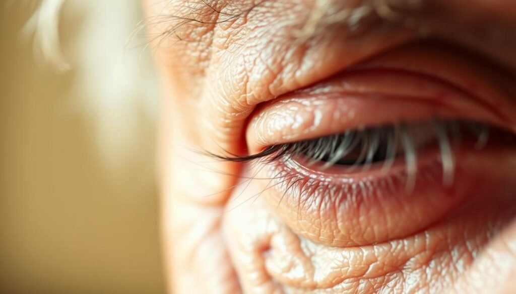 גורמים להזדקנות עפעפיים