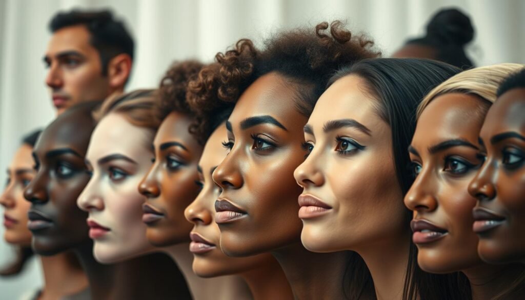 סוגי תווי פנים