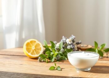 שימוש בלימון ויוגורט להבהרת עור