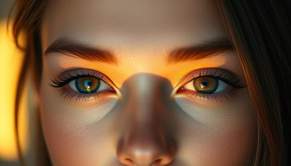 איפור עיניים צעירות