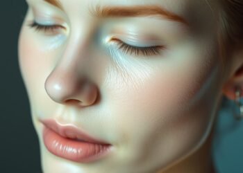 הבהרת עור עדינה