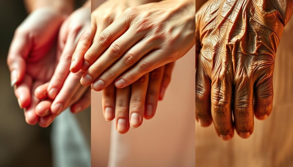 חידוש לעור בגילאים שונים