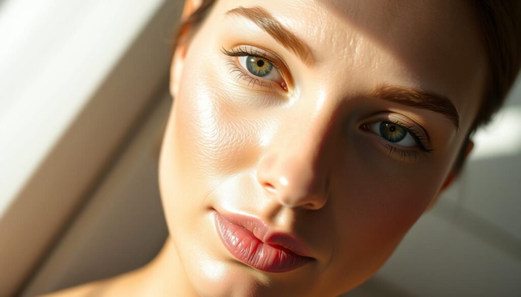 בהירות טבעית והשפעה על עור הפנים