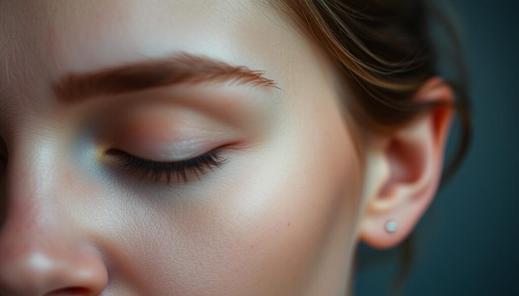 עור רגיש באזור העיניים