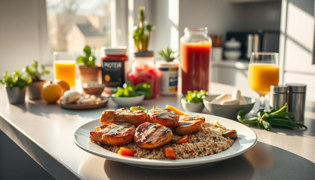 תזונה לחיזוק שרירים